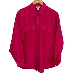 Women's Pink Button Down Shirt